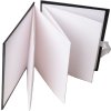 HNFD Leporello Lona zwart 12 fotos 15x20 cm witte paginas