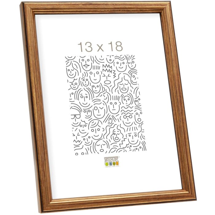Deknudt s236a1 Houten lijst 10x15 cm goud