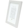 Kunststof lijst s41vf1 wit 20x20 cm anti-reflecterend glas