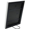 Kunststof lijst s41vf1 wit 20x20 cm anti-reflecterend glas