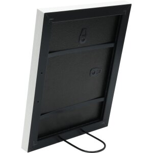 Kunststof lijst s41vf1 wit 30x40 cm anti-reflecterend glas