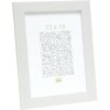 Kunststof lijst s41vf1 wit 30x40 cm anti-reflecterend glas
