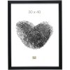 Kunststof lijst s41vh2 zwart 18x24 cm anti-reflecterend glas