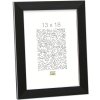 Kunststof lijst s41vk zwart 15x20 cm premium glas