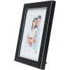 Kunststof lijst s41vk zwart 15x20 cm premium glas
