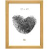 Houten lijst s42l goud 20x30 cm Premium glas