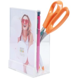 Potloodhouder met fotolijst 10x15 cm