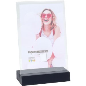 Houten fotohouder s58rv zwart 13x18 cm