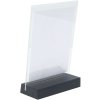 Houten fotohouder s58rv zwart 13x18 cm