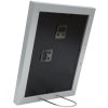 Houten lijst s66kd1 zilver 20x20 cm met passe-partout