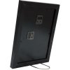 Houten lijst s66kf2 zwart 20x20 cm met passe-partout