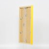 Houten lijst Top Cube 10x10 cm geel Antireflexglas