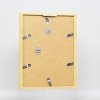 Houten lijst Top Cube 10x10 cm geel Antireflexglas