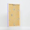 Houten lijst Top Cube 10x10 cm lila ontspiegeld glas