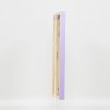 Houten lijst Top Cube 10x10 cm lila ontspiegeld glas