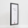 Effect houten lijst profiel 2070 normaal glas 10x10 cm zwart