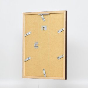 Effect houten lijst profiel 33 wengé 10x15 cm museumglas
