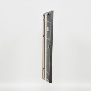 Effect massief houten lijst Profiel 25 groen 10,5x14,8 cm Anti-reflecterend glas