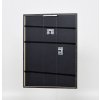 Effect massief houten lijst profiel 29 zilver 10,5x14,8 cm acrylglas