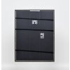 Effect massief houten lijst profiel 29 zilver 10,5x14,8 cm acrylglas
