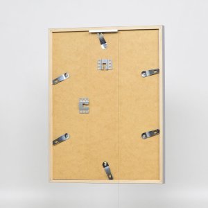 Effect houten lijst profiel 35 lichtgrijs 10,5x14,8 cm normaal glas + afstandhouder