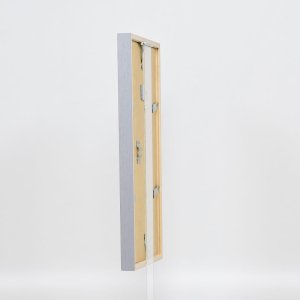 Effect houten lijst profiel 35 lichtgrijs 10,5x14,8 cm normaal glas + afstandhouder