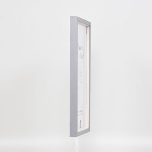 Effect houten lijst profiel 35 lichtgrijs 10,5x14,8 cm normaal glas + afstandhouder