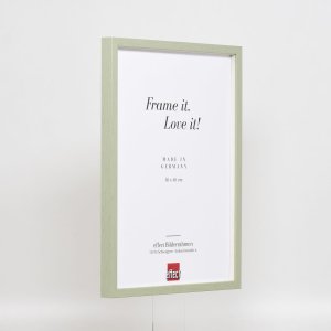 Effect houten lijst profiel 35 groen 10,5x14,8 cm normaal glas + afstandhouder