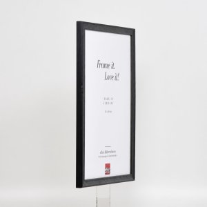 Effect houten lijst profiel 2070 museumglas 10,5x14,8 cm zwart