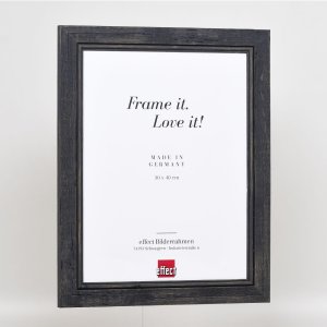 Effect Massief houten fotolijst 2240 zwart 10,5x14,8 cm Acrylglas