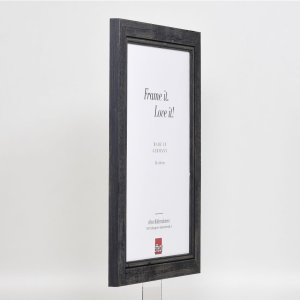 Effect Massief houten fotolijst 2240 zwart 10,5x14,8 cm Acrylglas
