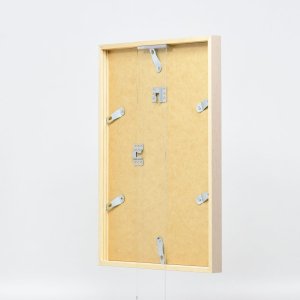 Effect houten lijst profiel 35 lichtbruin 13x13 cm normaal glas