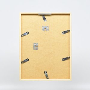Effect houten lijst profiel 35 lichtbruin 13x13 cm normaal glas
