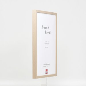 Effect houten lijst profiel 35 lichtbruin 13x13 cm normaal glas