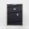 Effect massief houten lijst Profiel 25 grijs 13x13 cm Anti-reflecterend glas
