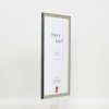 Effect massief houten lijst Profiel 25 grijs 13x18 cm Helder glas