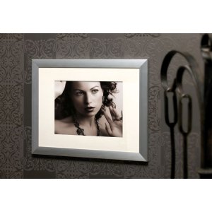 Walther Aluminium lijst aluline 30x40 cm zilver met passepartout 20x27 cm