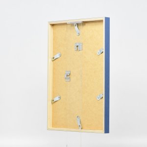 Effect houten lijst profiel 35 blauw 13x18 cm anti-reflexglas
