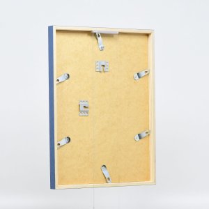 Effect houten lijst profiel 35 blauw 13x18 cm anti-reflexglas