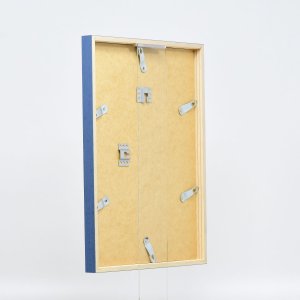 Effect houten lijst profiel 35 blauw 13x18 cm anti-reflexglas
