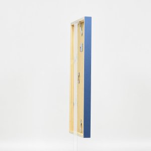 Effect houten lijst profiel 35 blauw 13x18 cm anti-reflexglas