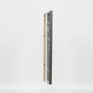 Effect massief houten lijst Profiel 25 geel 13x18 cm Anti-reflecterend glas