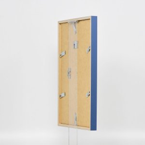Effect houten lijst profiel 35 blauw 14,8x21 cm normaal glas + afstandhouder