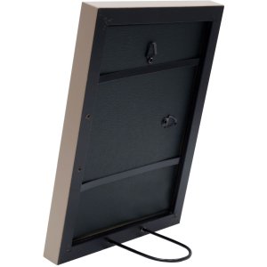 beige fotolijst lona hout 18x24 cm