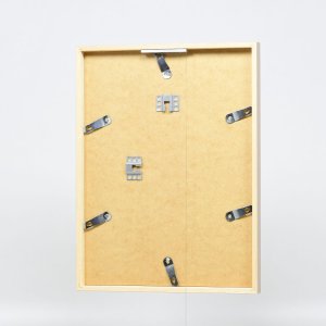 Effect houten lijst profiel 35 lichtbruin 15x20 cm ontspiegeld glas