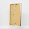 Houten lijst Top Cube 18x24 cm platina museumglas