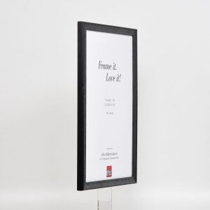Effect houten lijst profiel 2070 anti-reflex glas 18x27 cm zwart