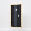Effect houten lijst profiel 22 bruin-goud 18x32 cm Anti-reflecterend glas