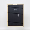 Effect houten lijst profiel 22 bruin-goud 18x32 cm Anti-reflecterend glas