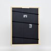 Effect houten lijst profiel 22 bruin-goud 18x32 cm Anti-reflecterend glas